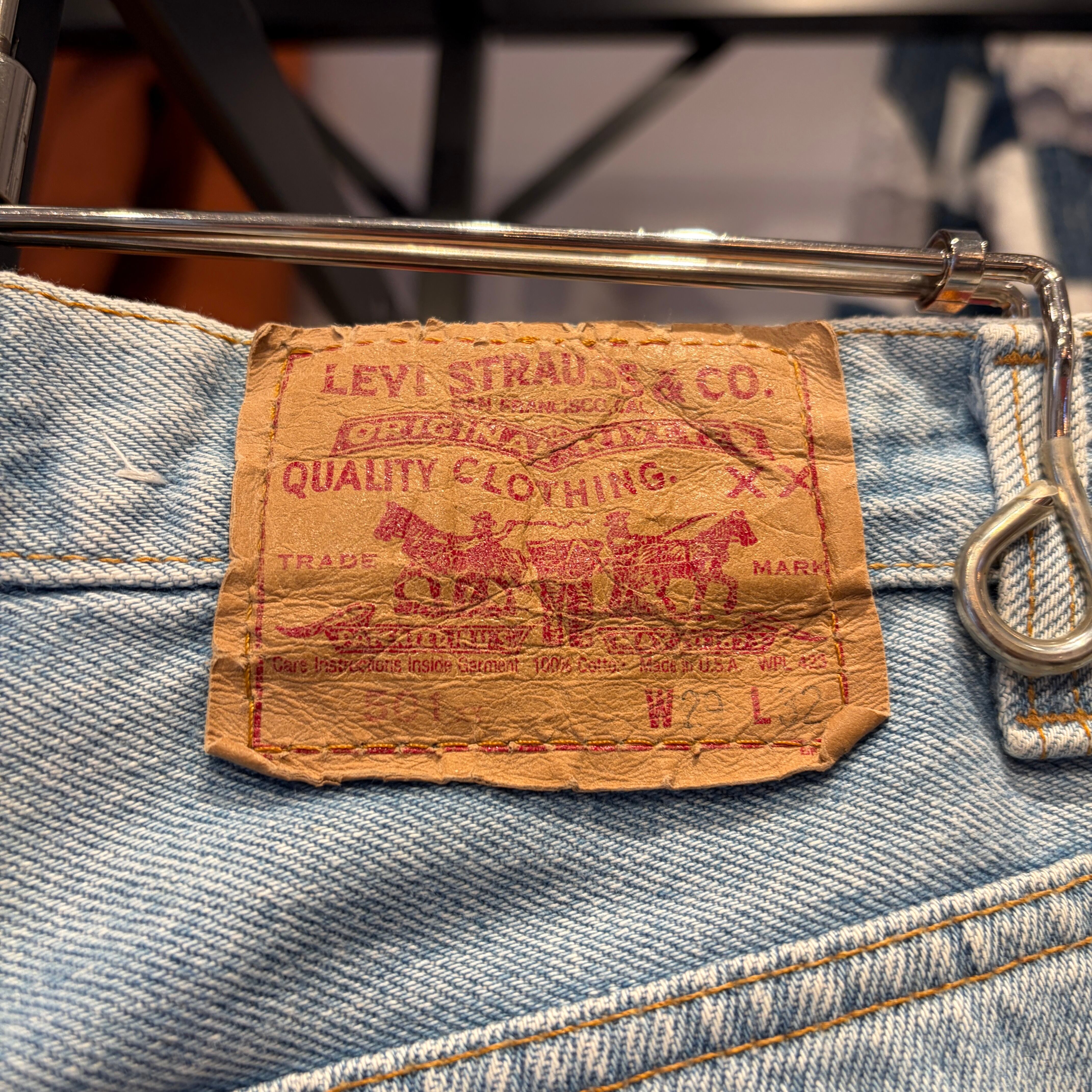Ⓝ 1990s LEVI'S 501 DENIM PANT USA W28 L30 | safarionline