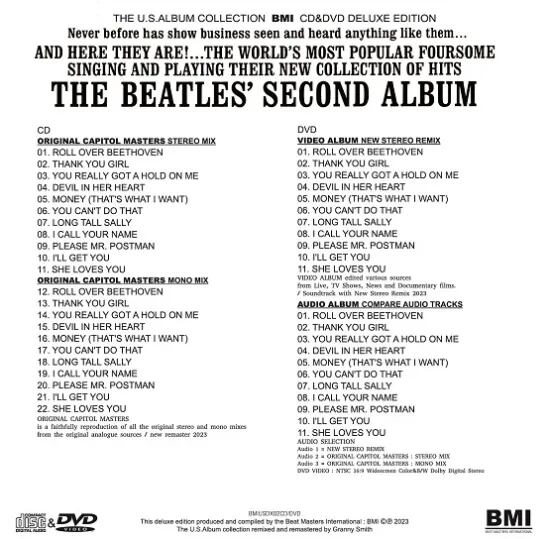 THE BEATLES / SECOND ALBUM THE U.S.ALBUM COLLECTION 100セット限定2