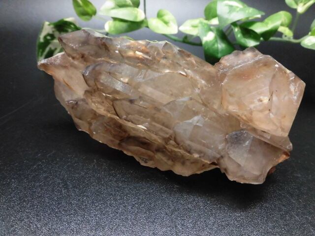 【送料無料】【高品質】ブラジル産ジャカレー水晶（アリゲータークオーツ）　no.3