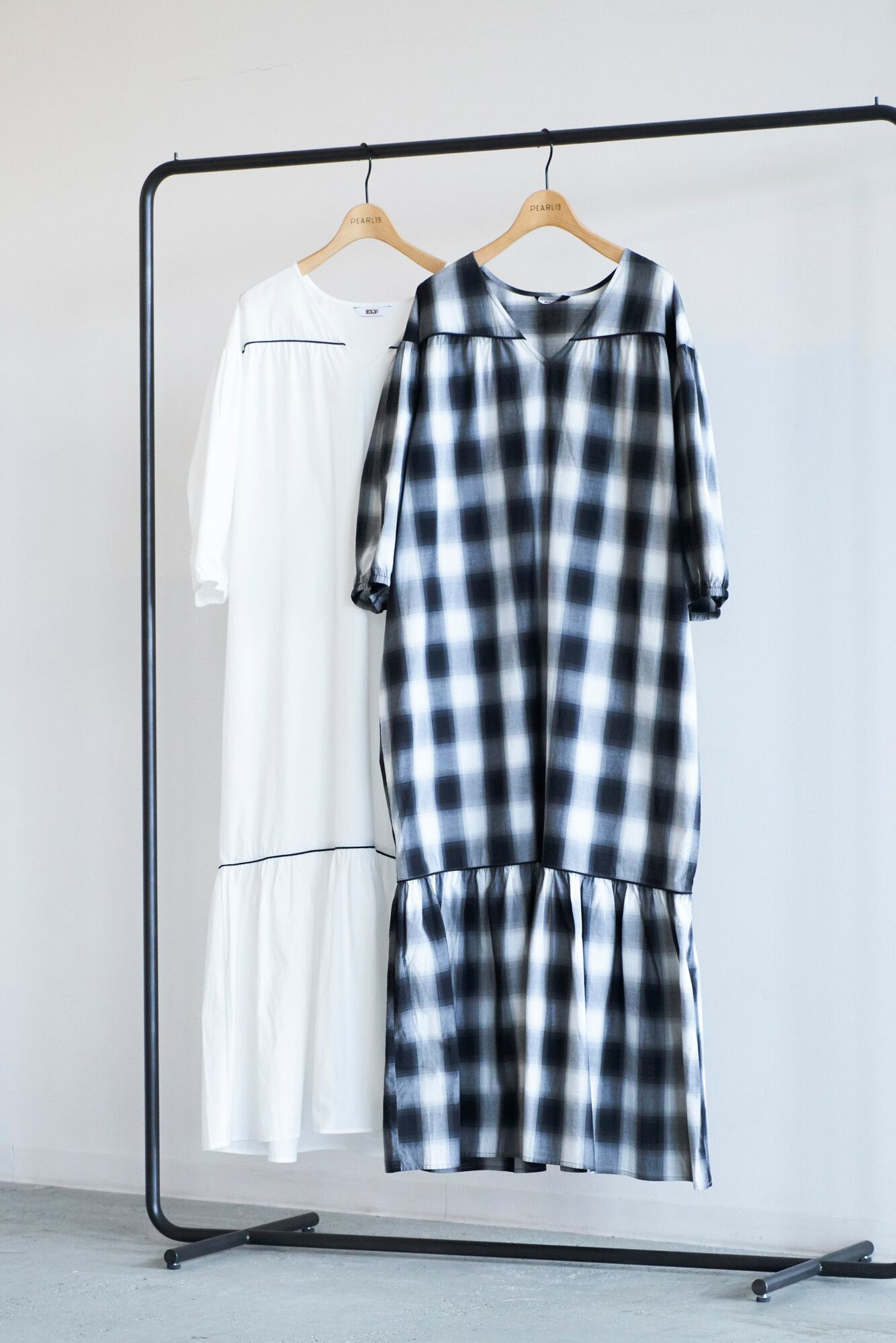 ELY TIERED RANCH DRESS