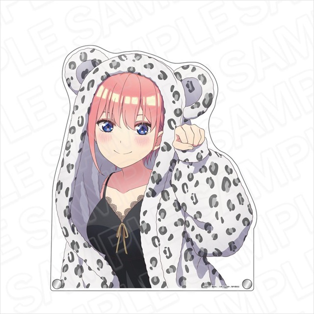 TVスペシャルアニメ「五等分の花嫁＊」 特大ダイカットアクリルボード 一花 アニマルパーカー ver.