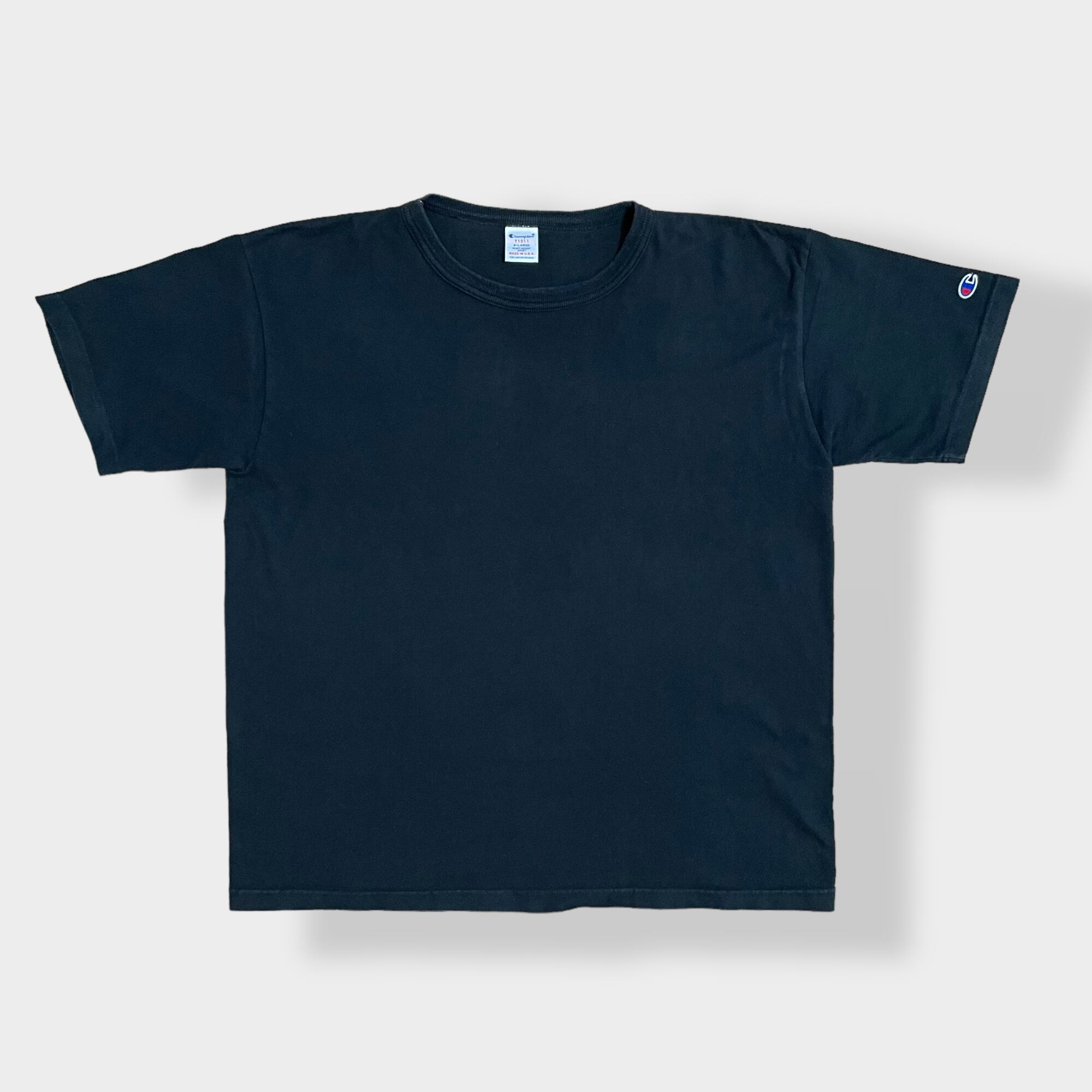 champion】USA製 Tシャツ T1011 XL ビッグシルエット ボックス