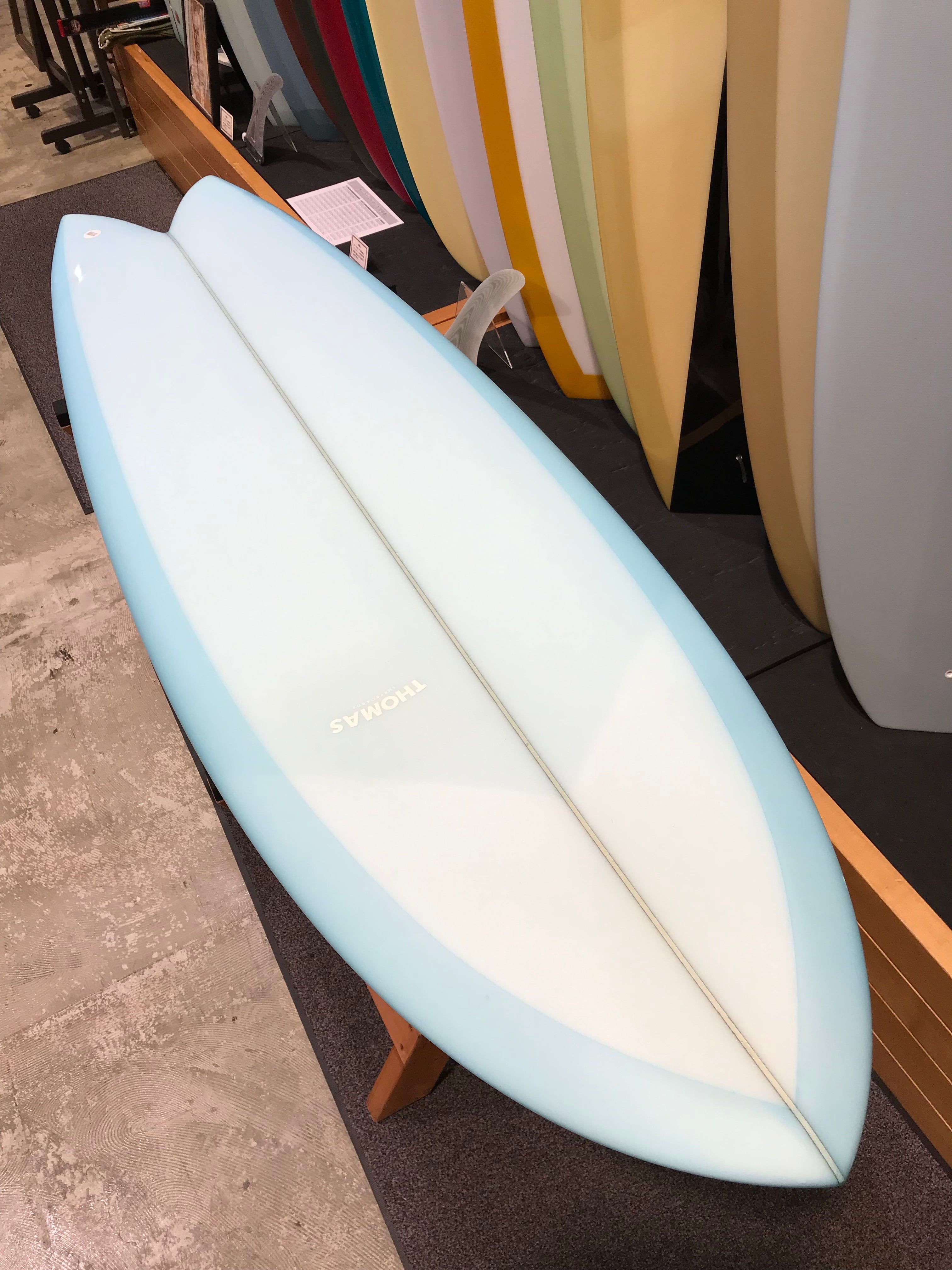 フィッシュボード THOMAS SURFBOARDS TWIN FISH サーフィン 買蔵楽天