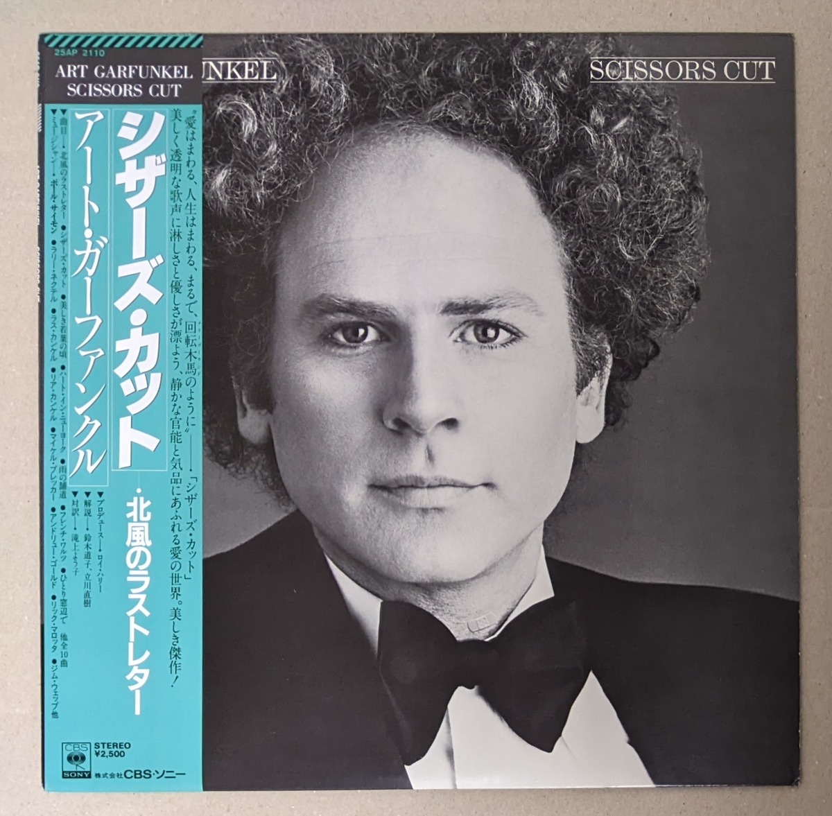 Art Garfunkel アート・ガーファンクル Scissors Cut 日本オリジナル・アナログ・レコード Music Finders