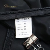 フラメンコ 衣装 MINERVA ファルダ スカート ペチコート レッスンウェア ブラック系 ホワイト系 黒 白 水玉 ドット ダンス パーティ レッスン 練習 レディース 軽い 薄い ひらひら ステージ 発表会 かわいい 軽量 薄手