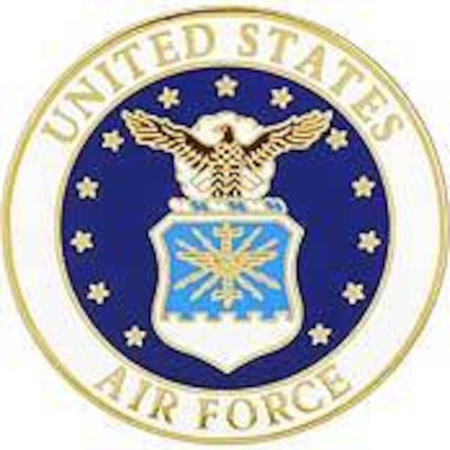 ミリタリー　U.S.Air Force シンボル【ピンバッジ】