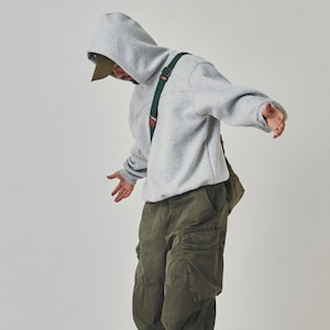 ミニマルグレーフーディ・リラックス フィット A2127