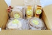 【クール便】米粉ケーキセット(プレーン2個、モカ2個、キャラメル2個、チーズケーキ2個）