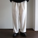 LAMOND " FULLER CHINO CROSS BOLD FIT PANTS ( WHITE )"