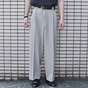 design 2tuck poly slacks