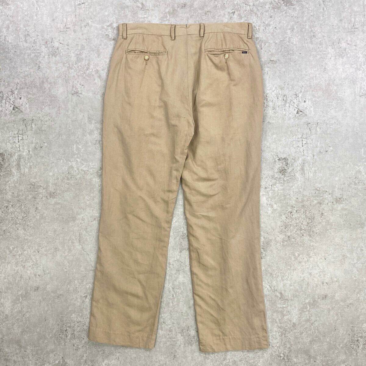 Polo Ralph Lauren ポロラルフローレン コットン×リネンパンツ メンズ