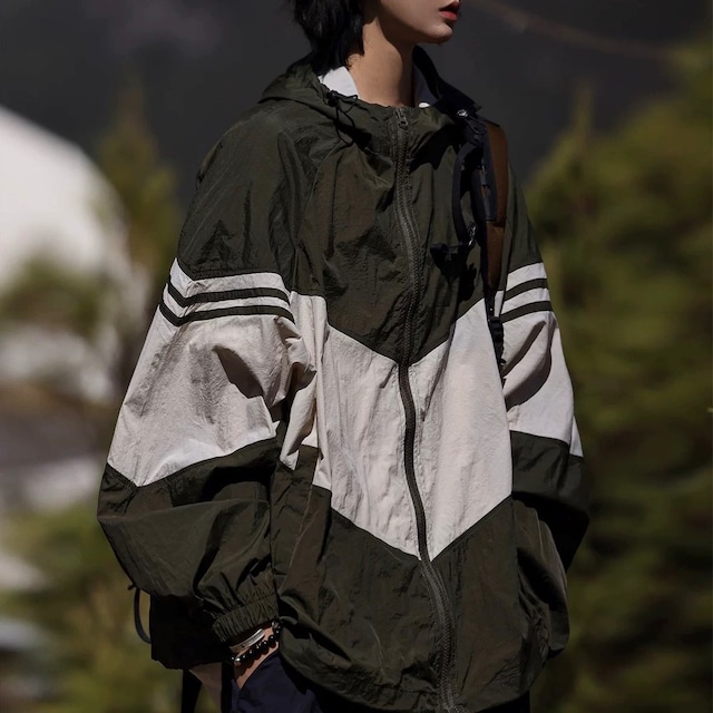 ボーダーフローウィンドブレーカー 　J0089