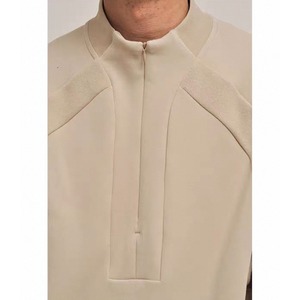 Half-zip mock neck pullover 1516