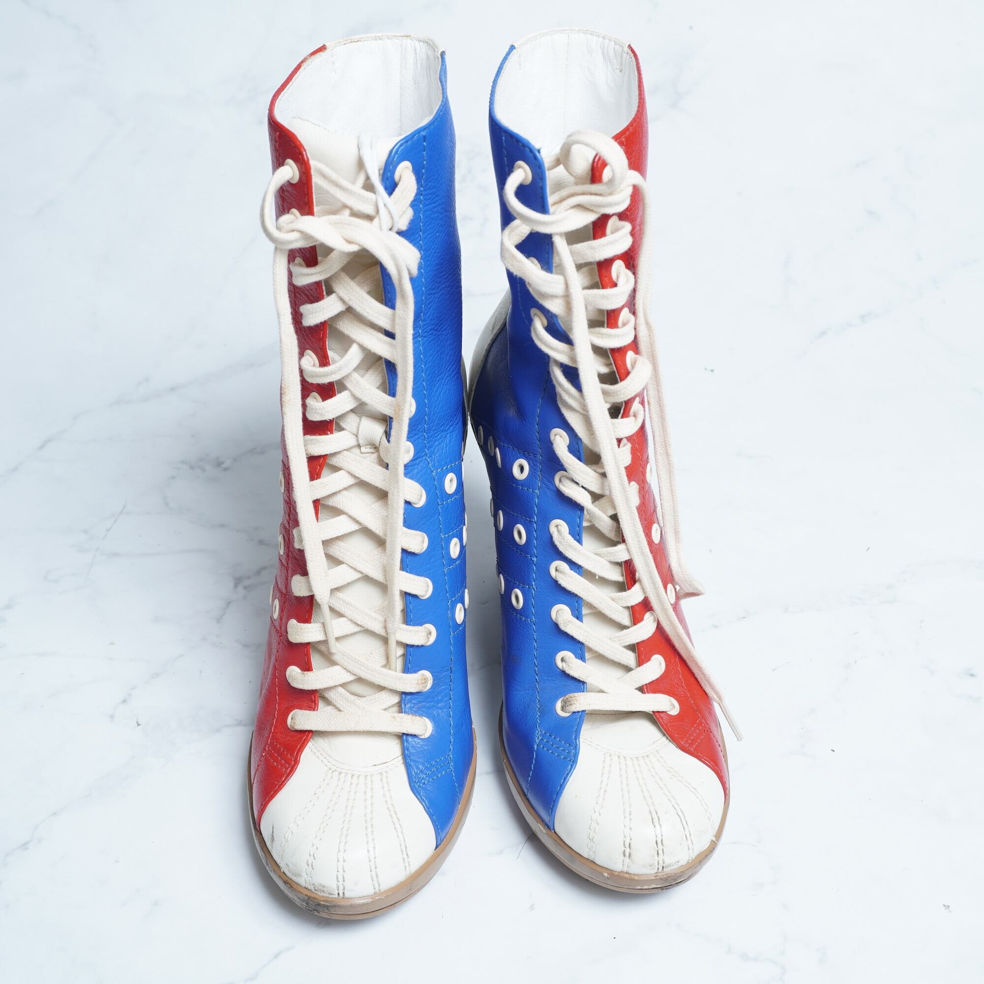 JEREMY SCOTT】ジェレミースコット×アディダス バイカラーボクシング