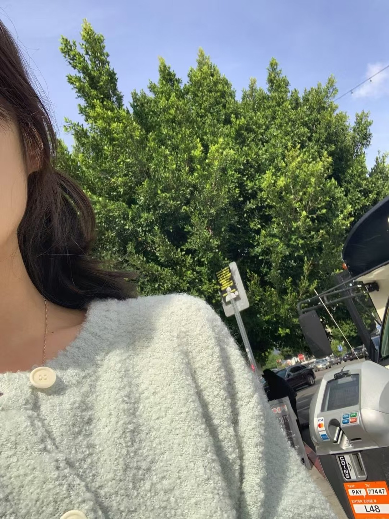 (即納) LITER / Bene alpaca boucle cardigan