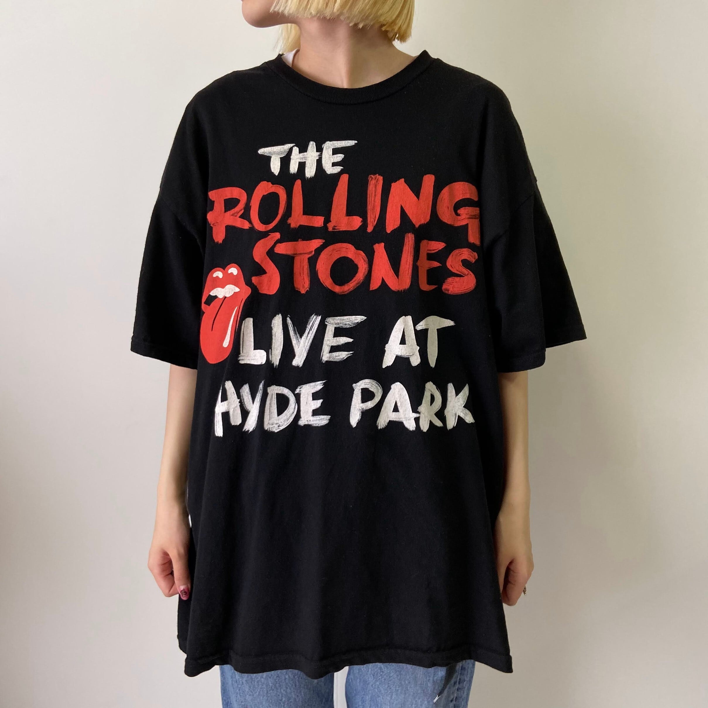 The Rolling Stones ローリングストーンズ HYDE PARK ライブT