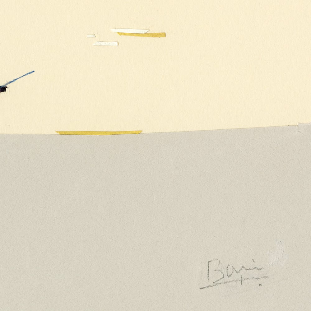 Original drawing “Fishing” (Framed) | 坂内拓 Taku Bannai
