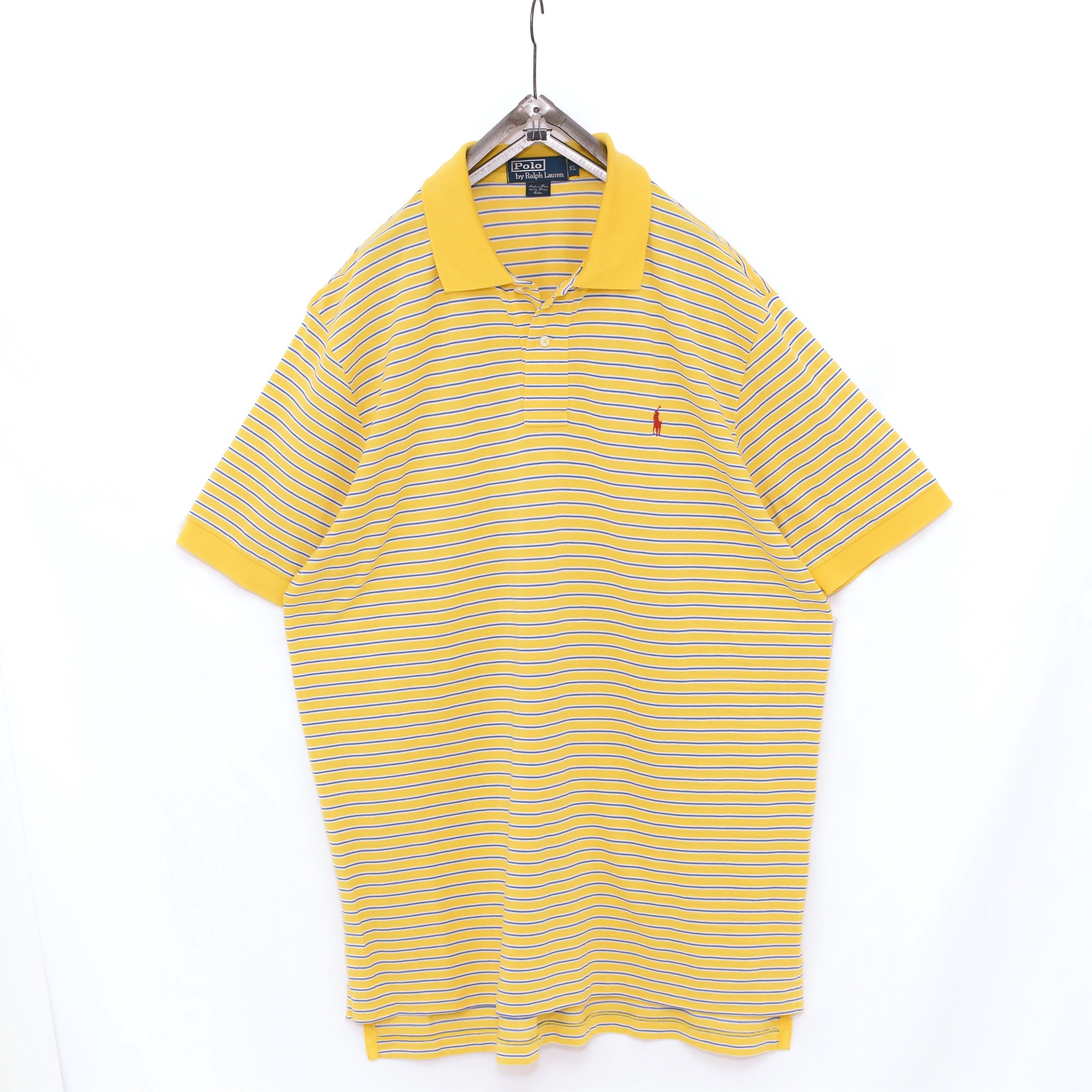 90s Vintage【美品】Ralph Lauren ピマコットン ポロシャツ ビンテージ