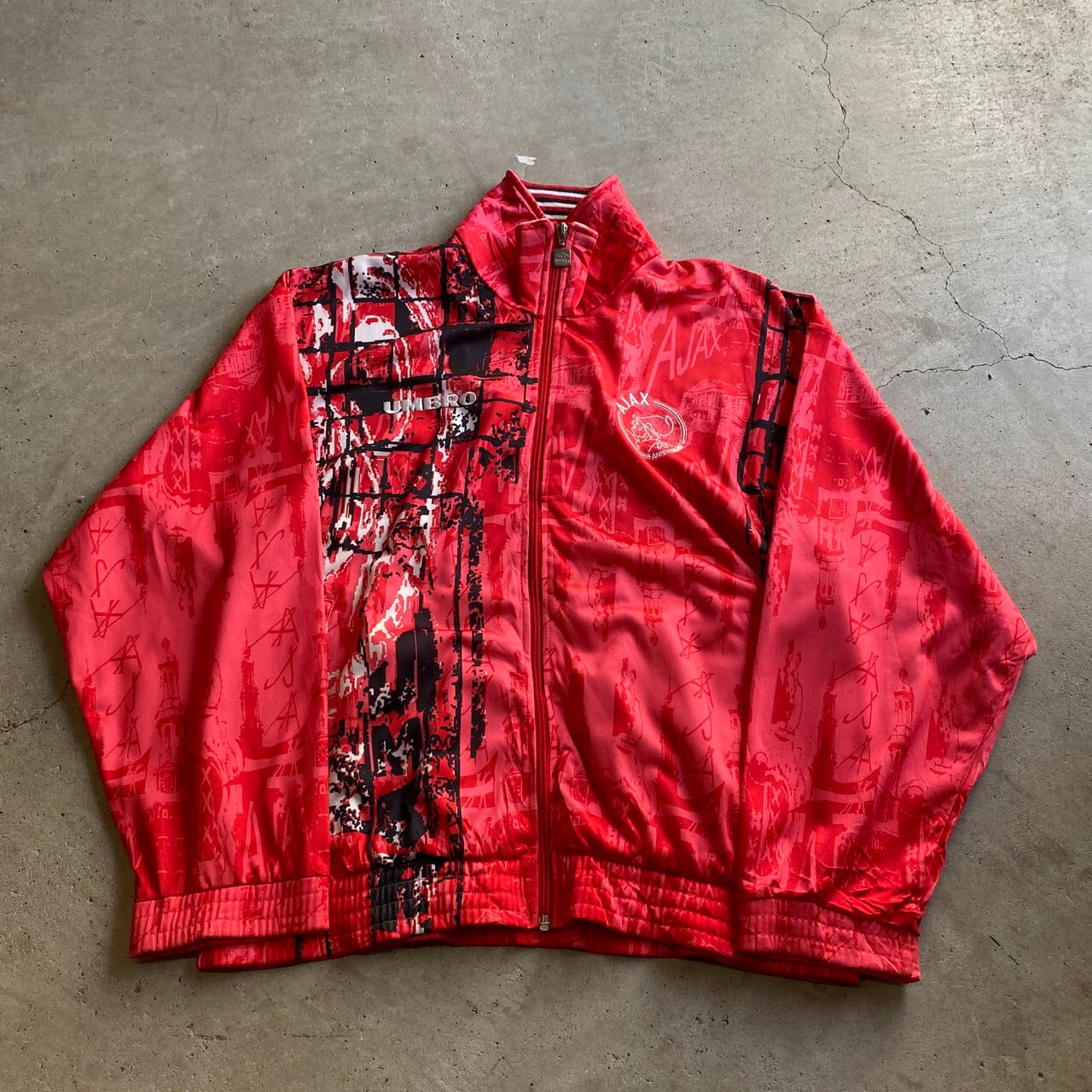 UMBRO アンブロ サッカー AJAX アヤックス アムステルダム ロゴ刺? 総  