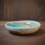 みずたまり小皿 no.122 月夜猫