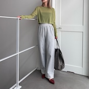 crew neck tulle sheer short tops/lime