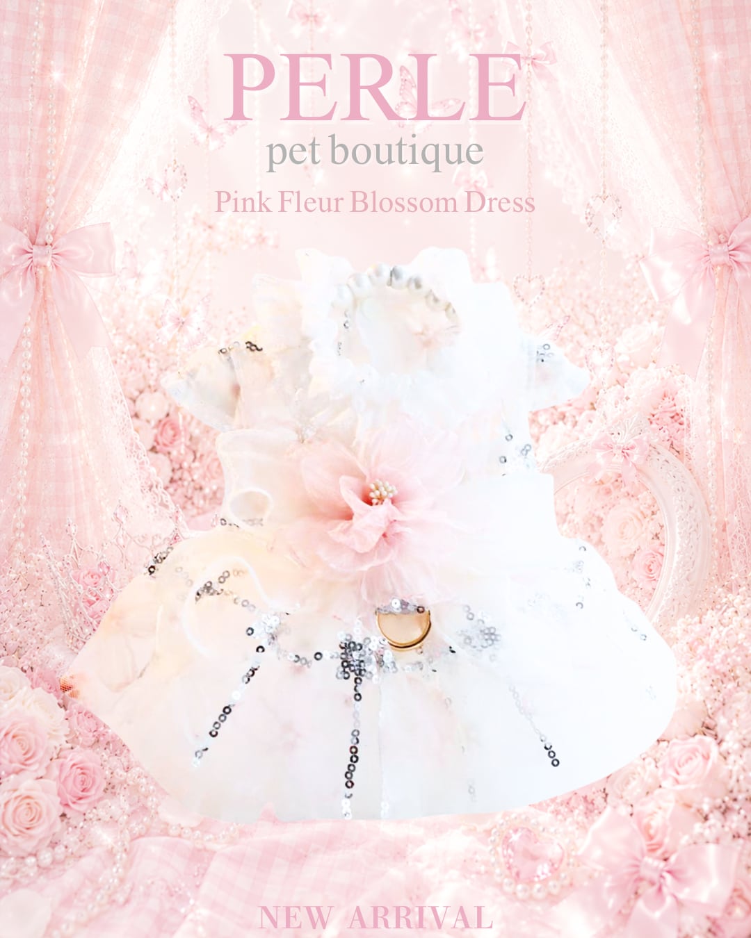 Pink Fleur Blossom Dress