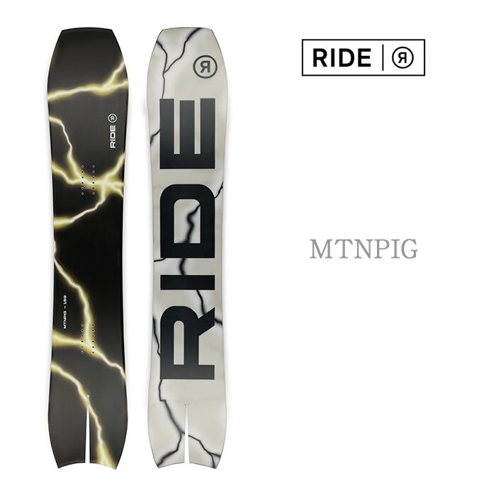 RIDE SNOWBOARDS 2024-2025 『 MTNPIG 』 ライド マウンテンピグ RIDE SNOWBOARDS 2024-2025 『 MTNPIG 』 ライド マウンテンピグ