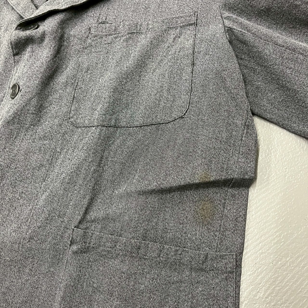 50s Atelier coat black chambray / アトリエコート ブラック