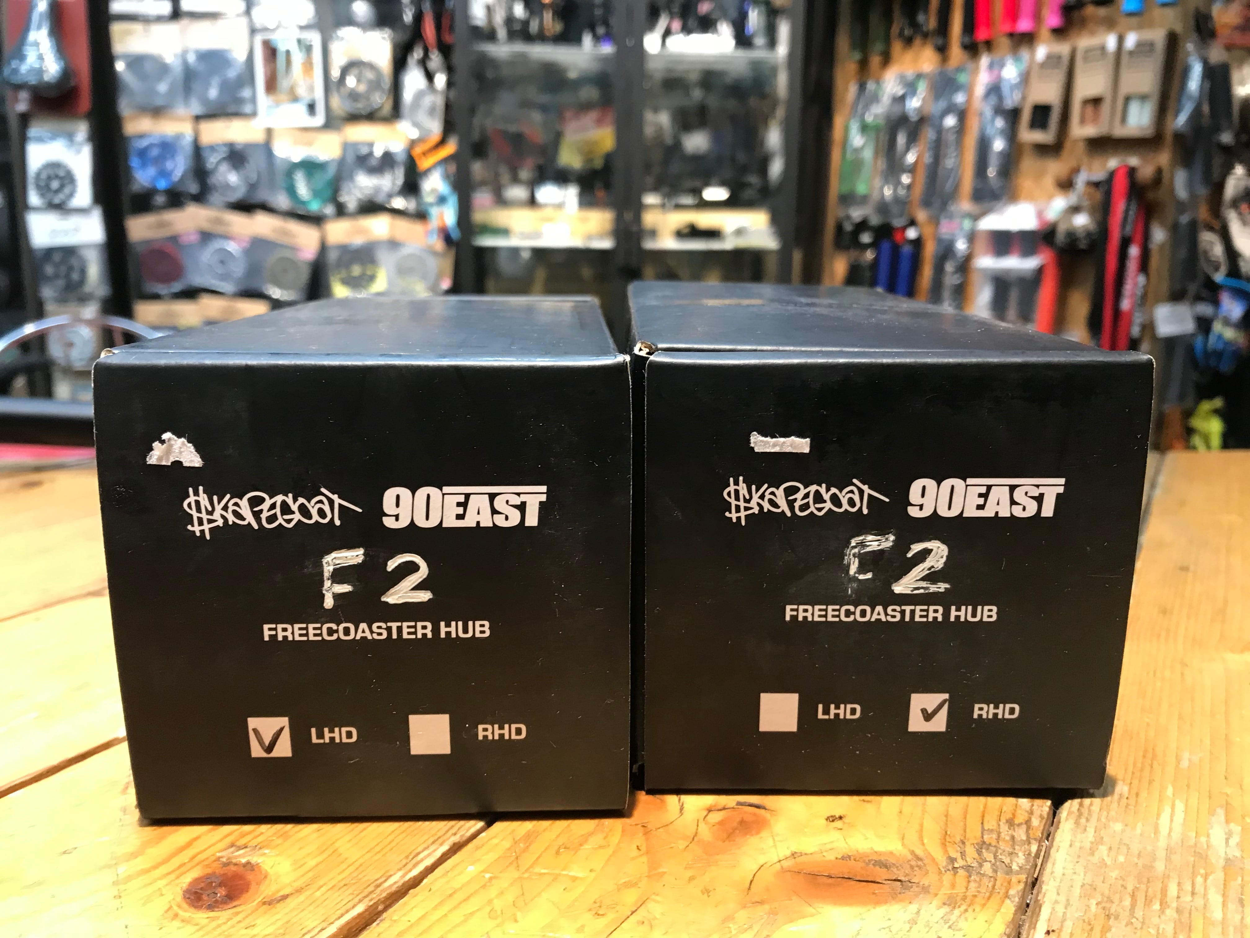 最新型✔️RHD SKAPEGOAT X 90EAST - F2 Freecoaster Hub | bmxshop