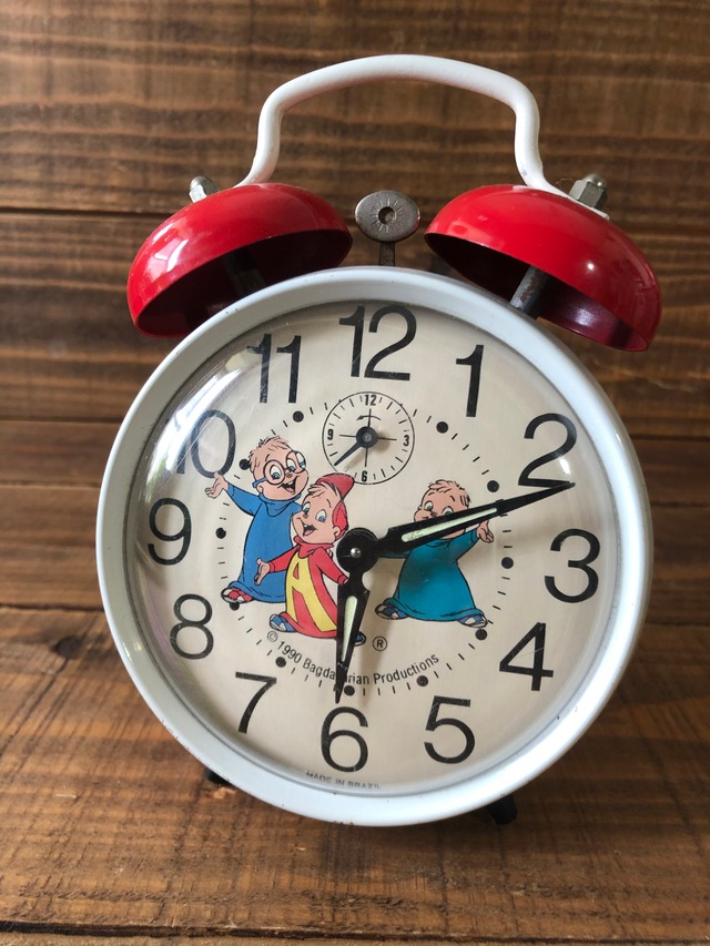 Alvin The Chipmunks Alarm Clock アルビン チップマンクス 目覚まし時計 キャラクター 90s ビンテージ Motorrock Kustomshop Fu Z Korner Alvin The Chipmunks Alarm Clock アルビン チップマンクス 目覚まし時計 キャラクター 90s ビンテージ Motorrock Kustomshop Fu Z Korner
