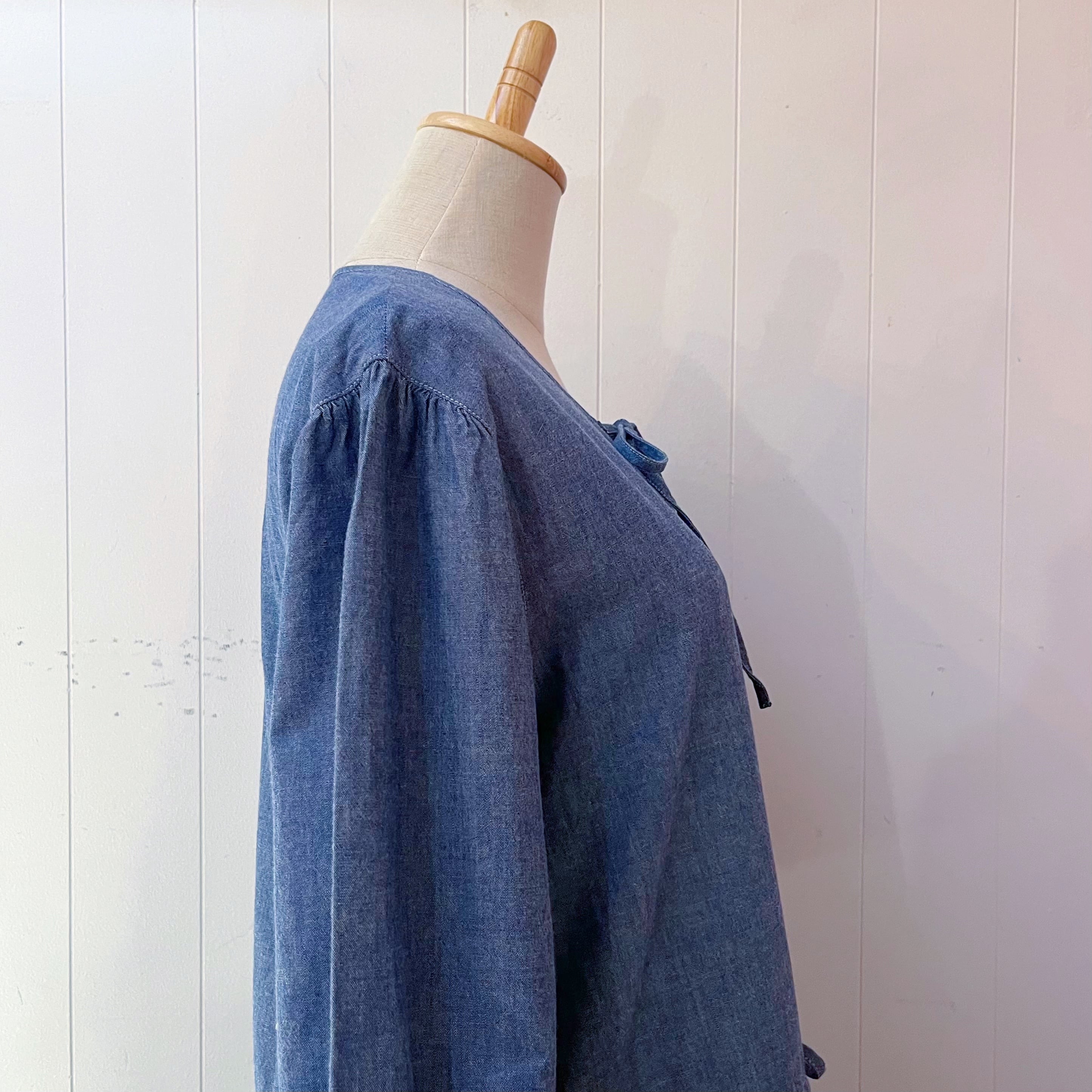 PINKHOUSE / dungaree ribbon gather one-piece