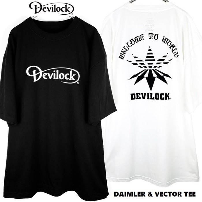 DEVILOCK デビロック「DAIMLER & VECTOR TEE」オーバーサイズ ビッグT