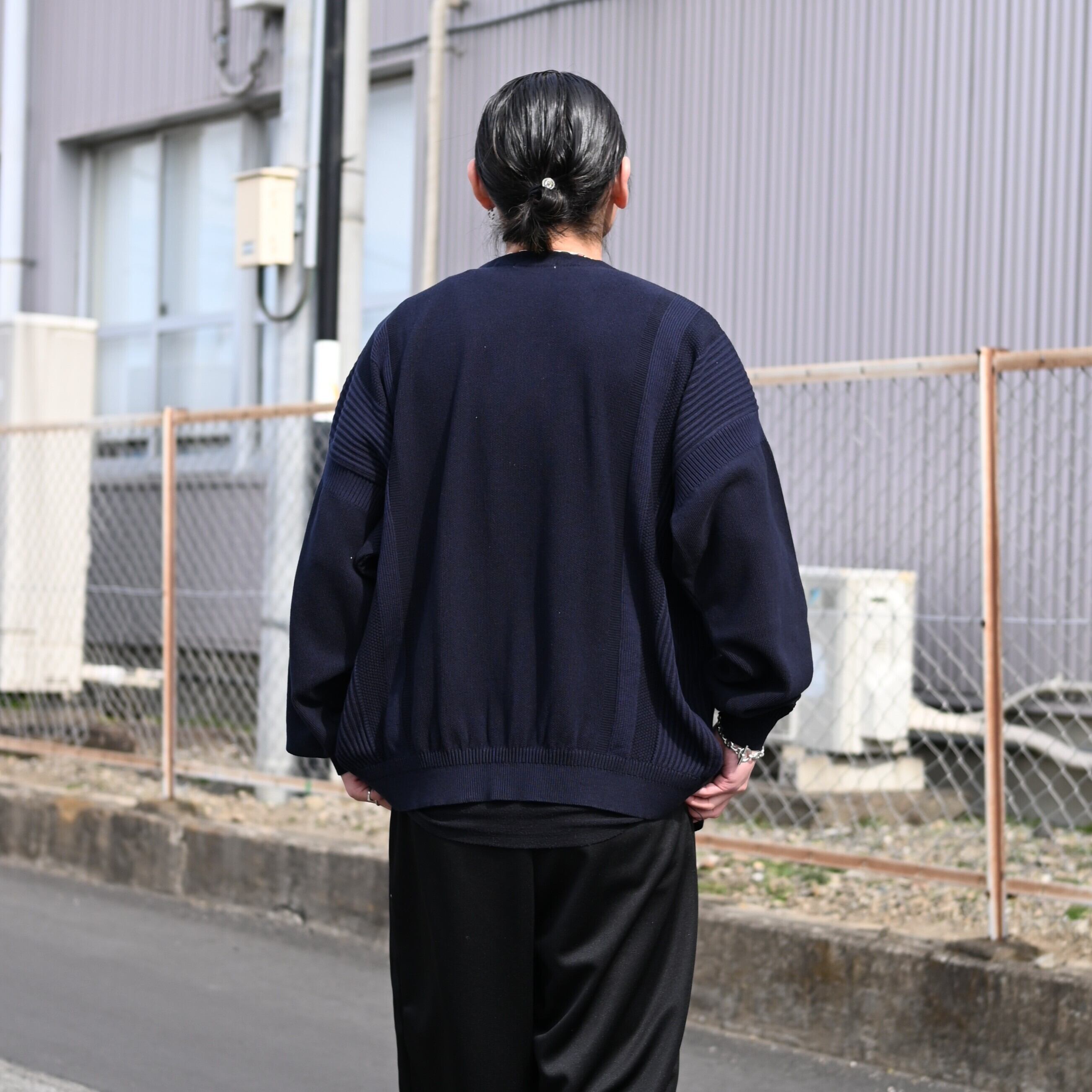 Leh(レー)Bonber Jacket、YASHIKI(ヤシキ）カーディガンコーディネート