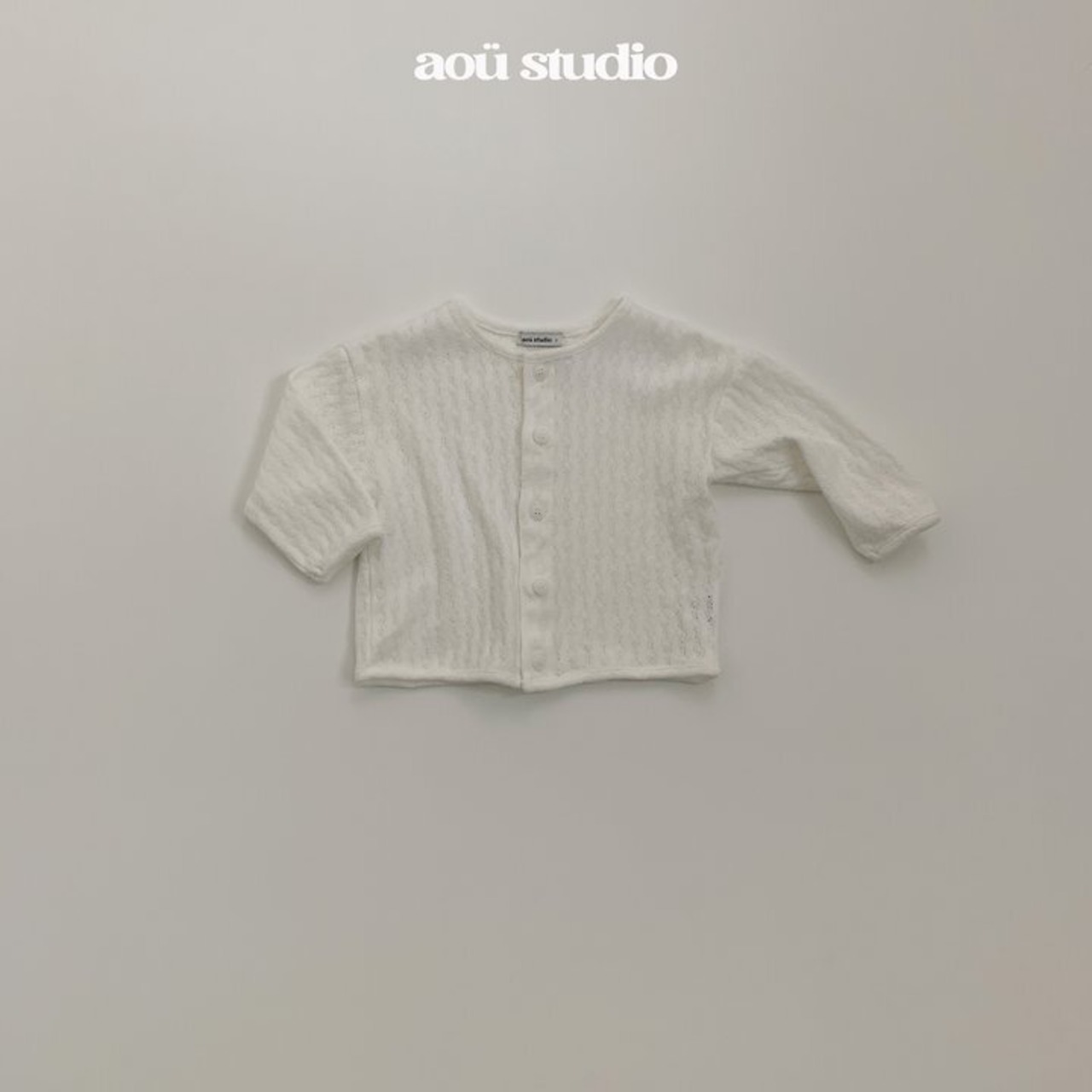 【取寄/韓国直送】aou studio 26/SM ピュアカーディガン｜夏服｜韓国子供服