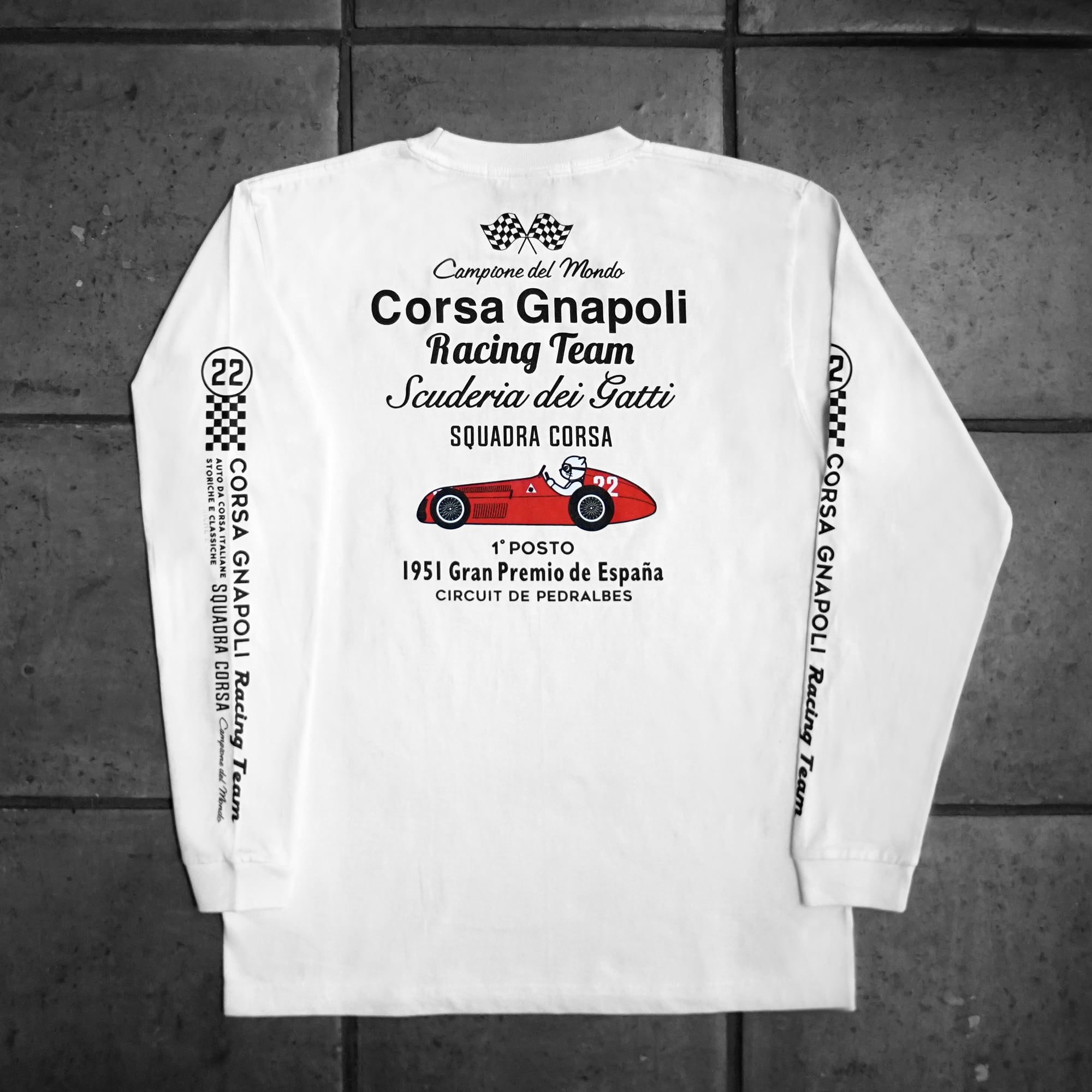 Corsa Gnapoli Tipo159 Long T-shirts コルサニャポリ Tipo159 ロンT