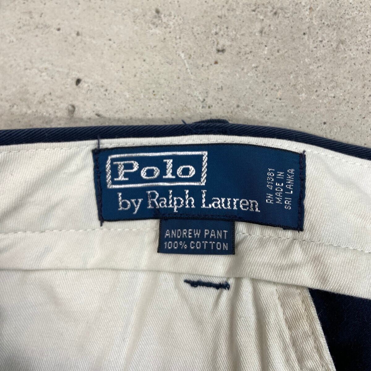 90年代 Polo by Ralph Lauren ポロバイラルフローレン 2タック ワイド