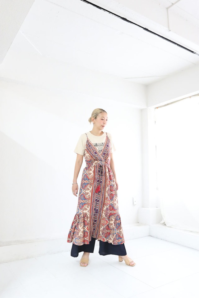 ヴィンテージライクキャミワンピース / Vintage-style camisole dress(W26S3010H)