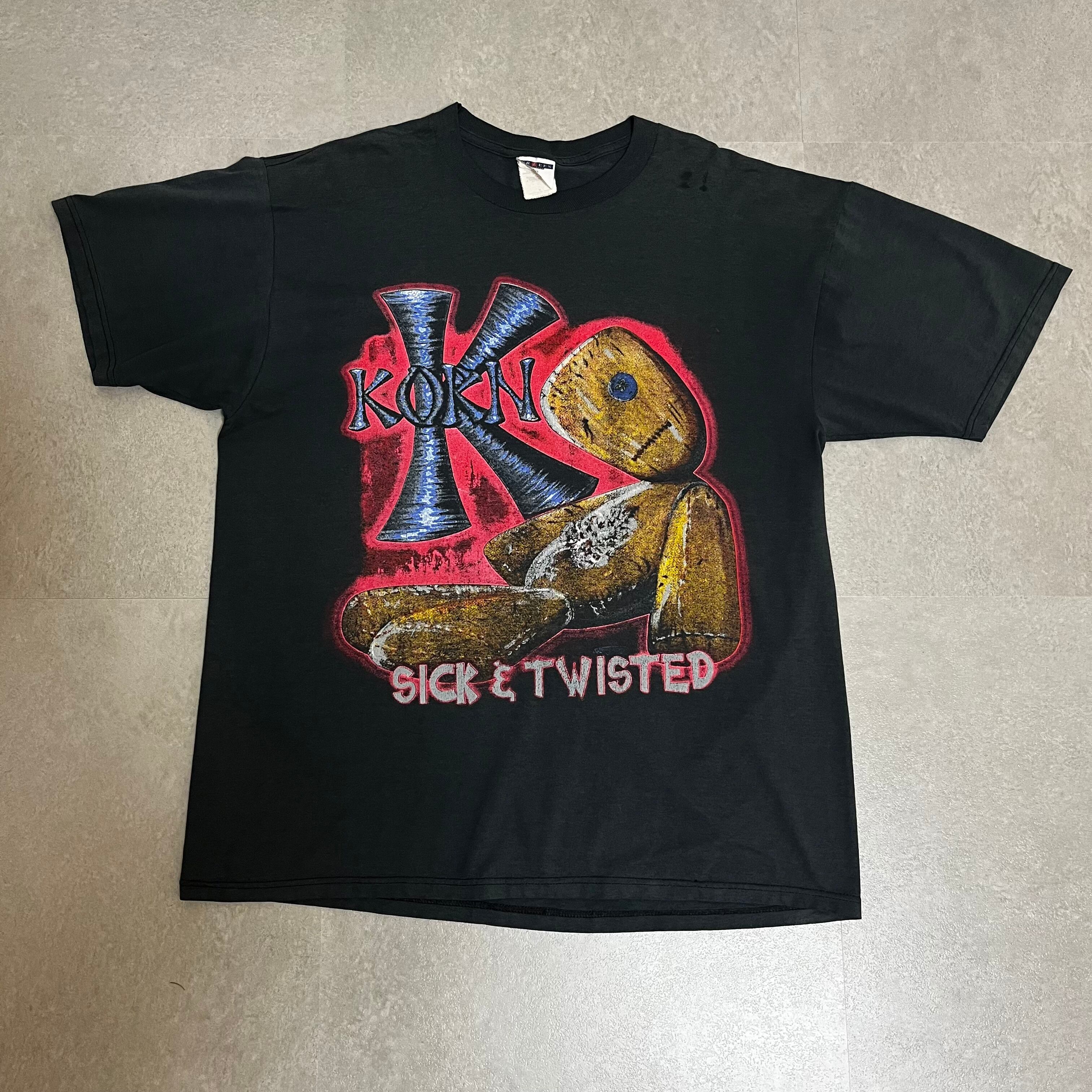 KORN World Tour 2000 bootleg ヴィンテージ Tシャツ