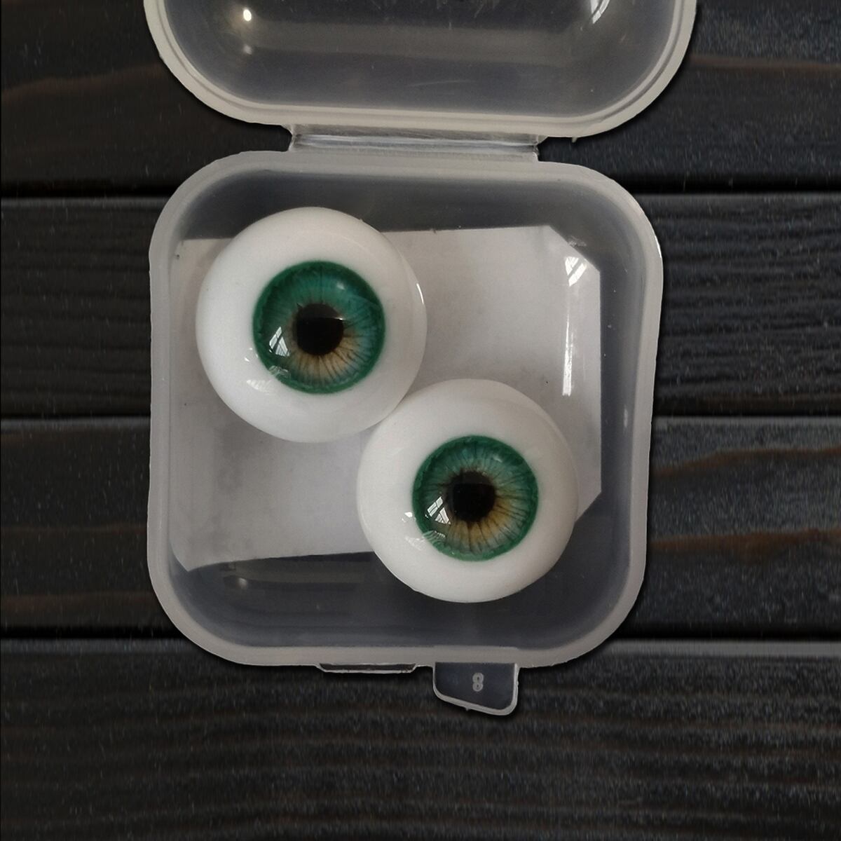ドールアイ 12mm 14mm 16mm 18mm カスタムドール アクセサリー 眼球