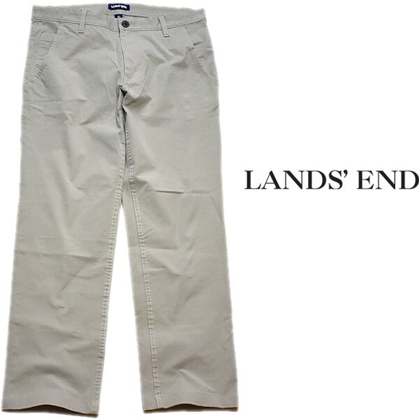 新品未使用　LANDS’ENDストレッチチノパン 2025年最新LANDS\u0027END チノパンの人気アイテム - メルカリ
