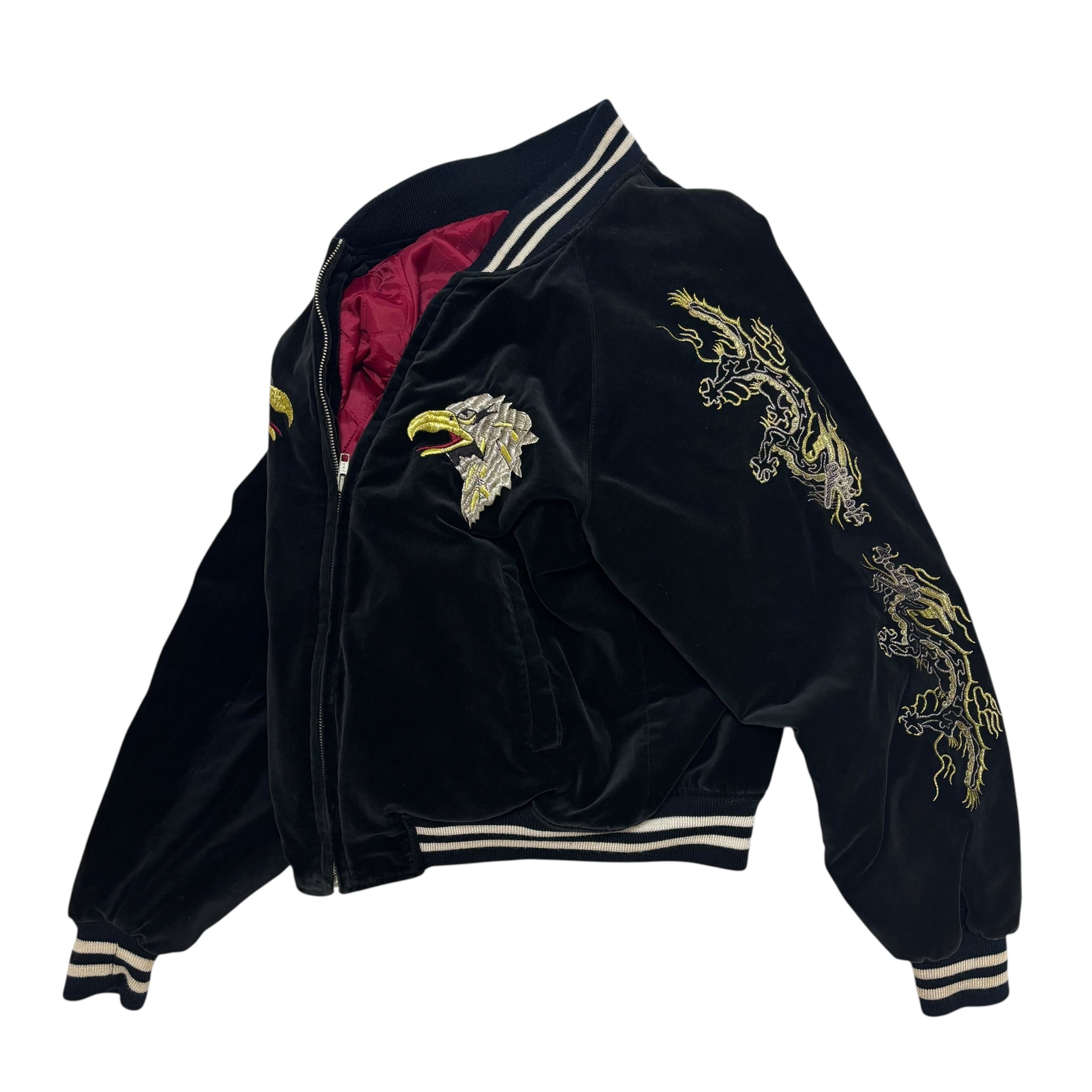 古着 モダンボイス MODERN VOICE スカジャン スーベニアジャケット 90s