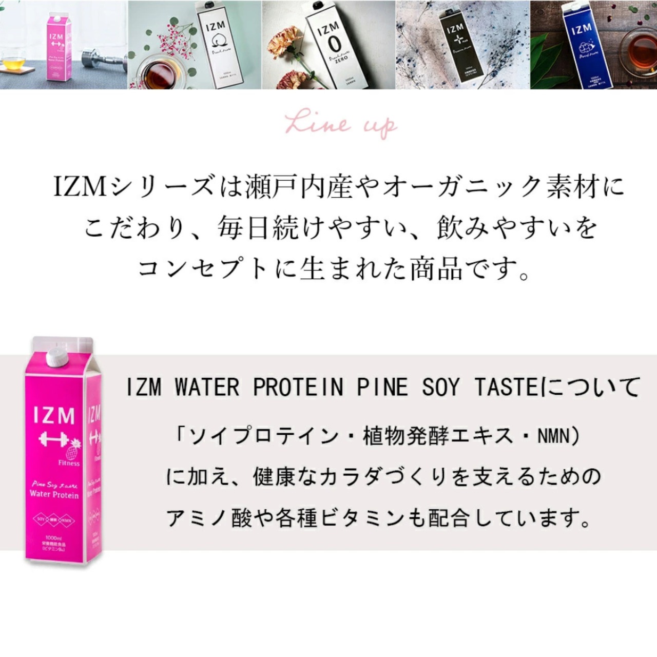 IZM WATER PROTEIN イズム ウォーター プロテイン(NMN&酵素ドリンク)パイン味