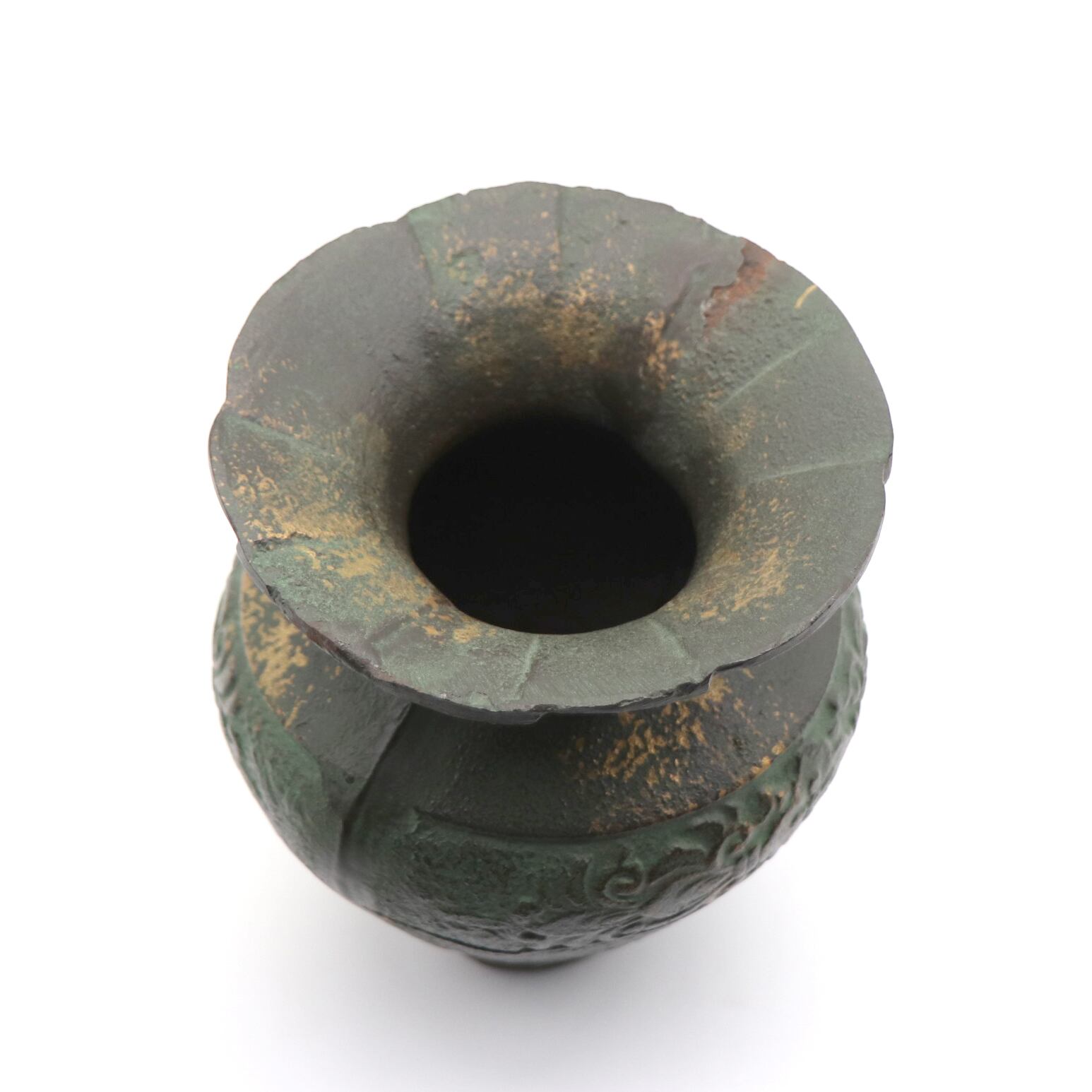 鉄花器・花瓶・インテリア・No.220514-33・梱包サイズ60 | リサイクル