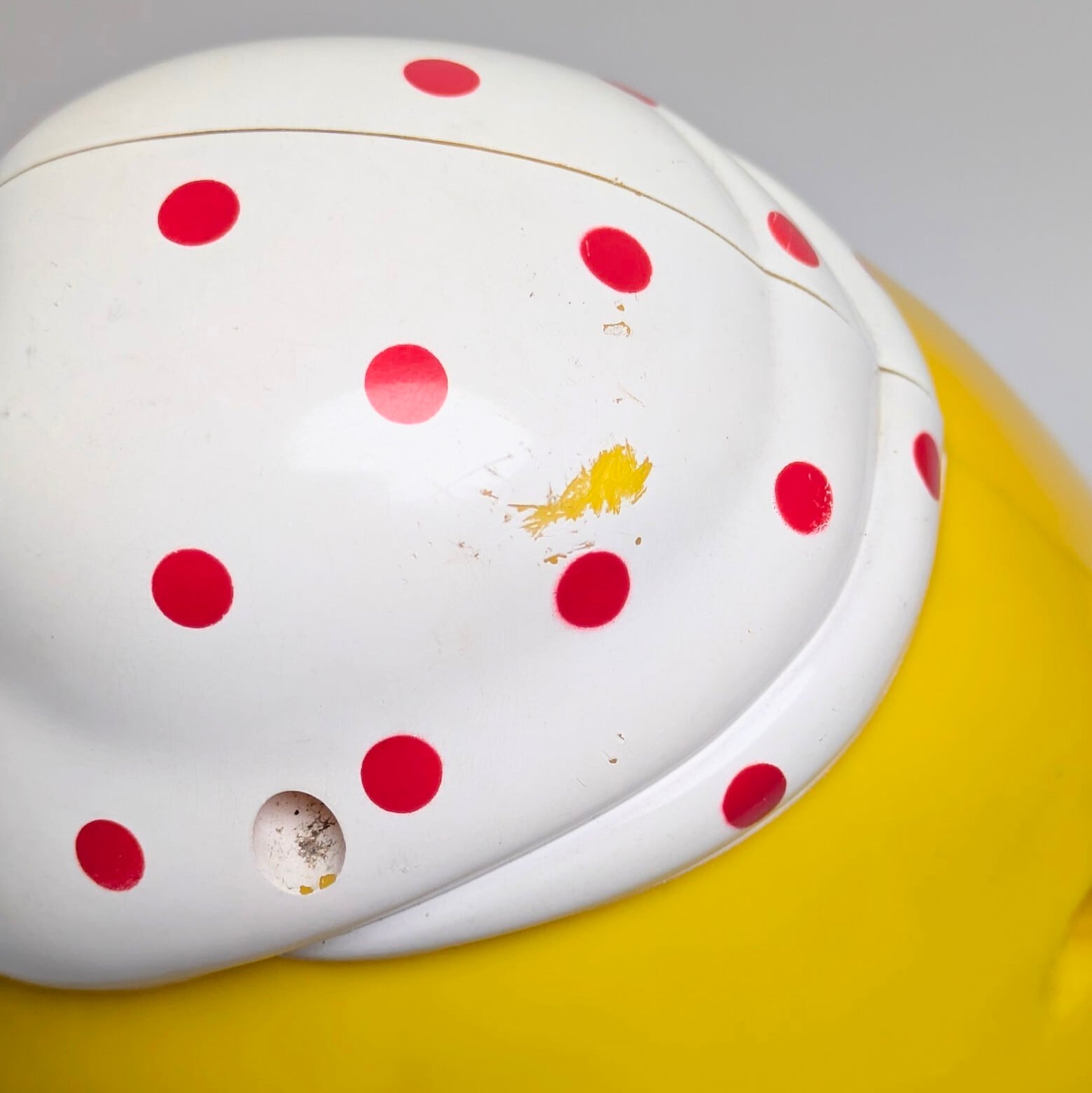 ☆ VINTAGE 90' JUNK ☆【 m&m's  ( エムアンドエムズ ) 】Alarm Bedside Clock Yellow / 目覚まし時計 / アラームクロック 〚アメリカン雑貨 アメトイ〛