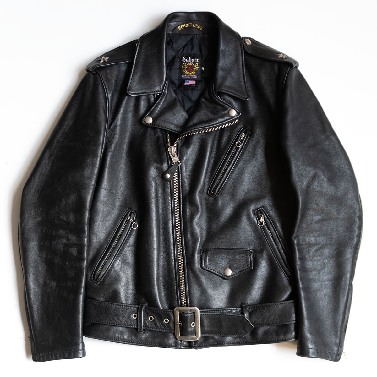 Schott ワンスター 613RD 舶来堂 サイズ46 ダブルライダース 楽天市場】【クーポン配布中】ショット SCHOTT 613 ワンスター ダブル