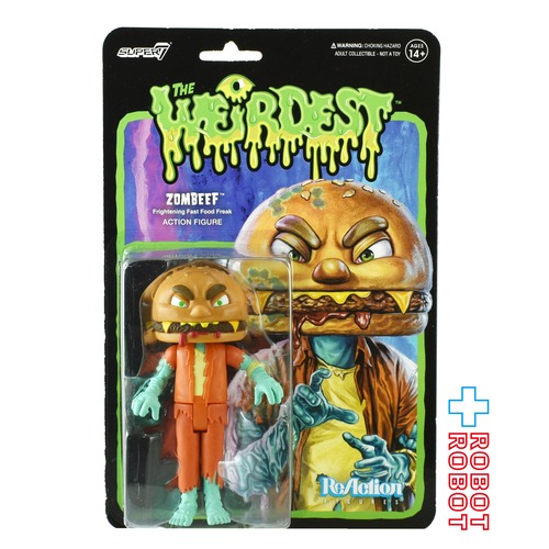 リ・アクション ザ・ウィアーデスト ゾンビーフ 3.75インチ アクションフィギュア 開封