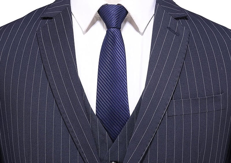 スリーピース ダブルブレスト ストライプスーツ 3カラー LB0061