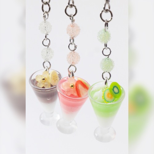 フルーツパフェ ノンホールピアス