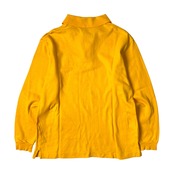 KENZO ケンゾー ゴルフ ロゴ刺繍 長袖ポロシャツ 2/イエロー90s/ビンテージ/鹿の子