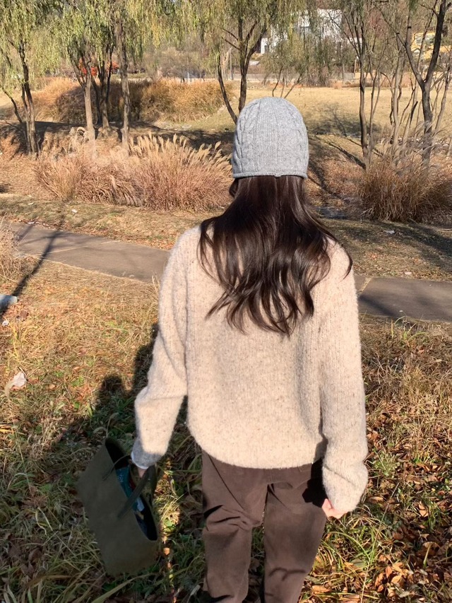 (予約) signature / Franklin knit 2color